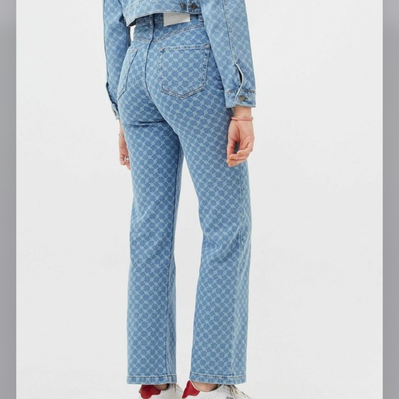 Daily Paper Mel printed monogram jeans - Picture 3 of 8